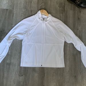 NWOT White Calia by Carrie Underwood Athletic Sheer Jacket